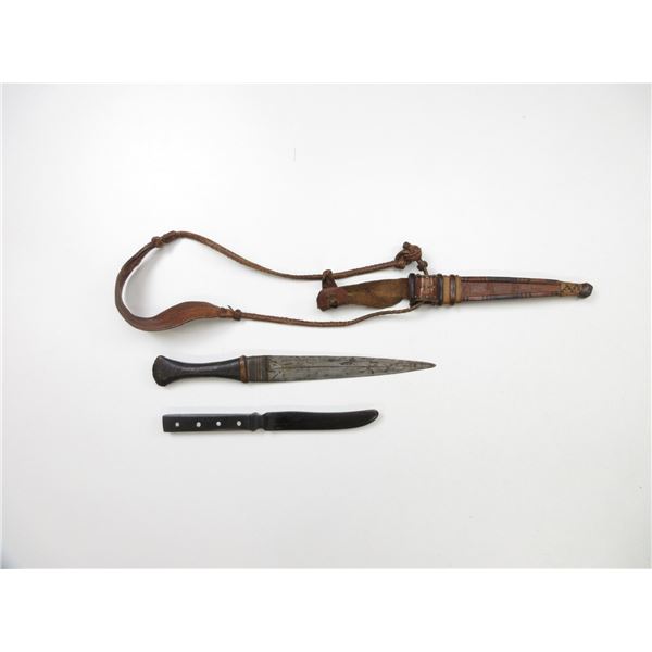 KNIFE IN SHEATH LOT