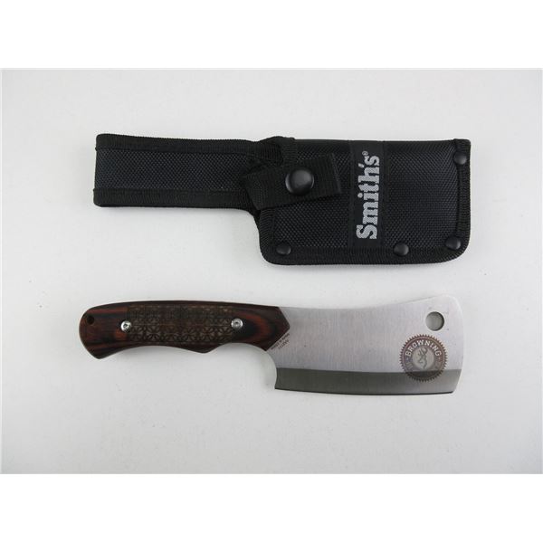 SMITH'S BROWNING CLEAVER TYPE KNIFE