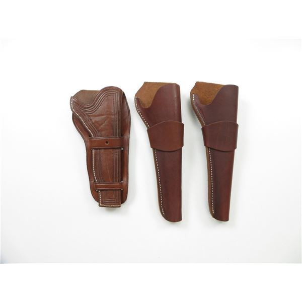 LEATHER HOLSTERS LOT