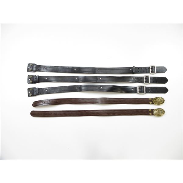 ASSORTED LEATHER BELTS LOT