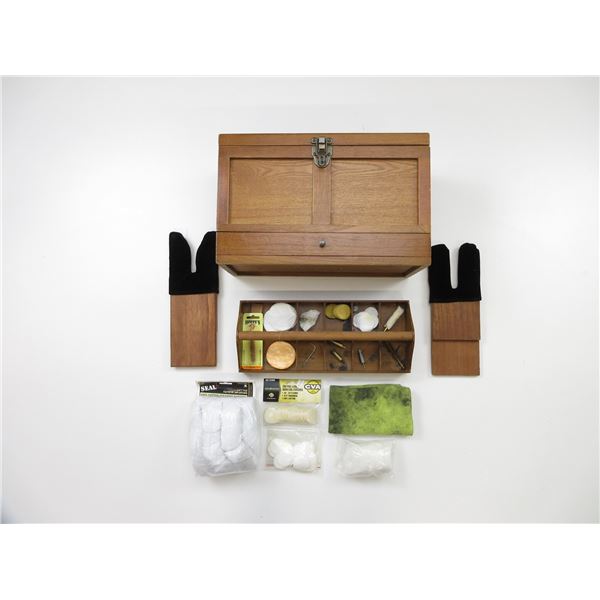 WOODEN GUN CLEANING KIT