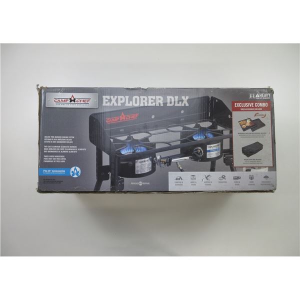 CAMP CHEF EXPLORER DELUXE CAMP STOVE