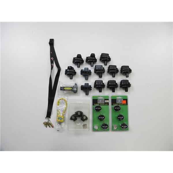ASSORTED TRIGGER LOCKS LOT