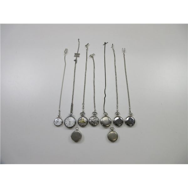 POCKET WATCHES AND COMPASSES LOT