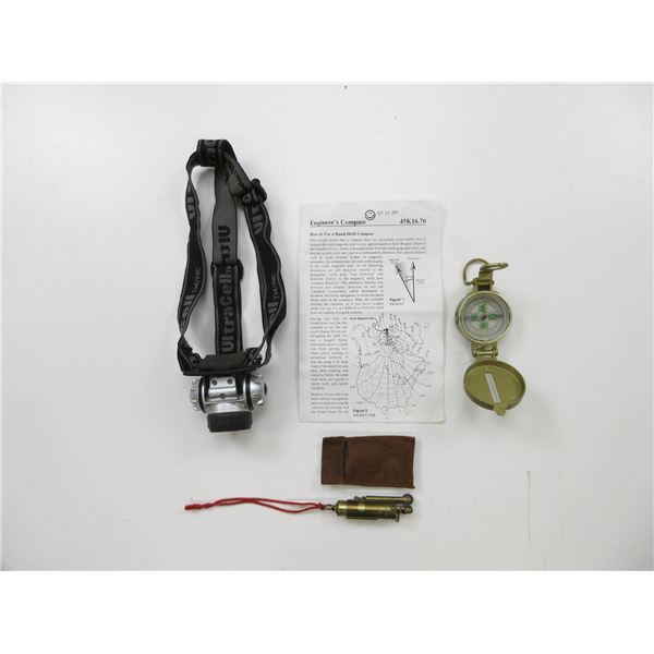 HEADLAMP AND COMPASS LOT