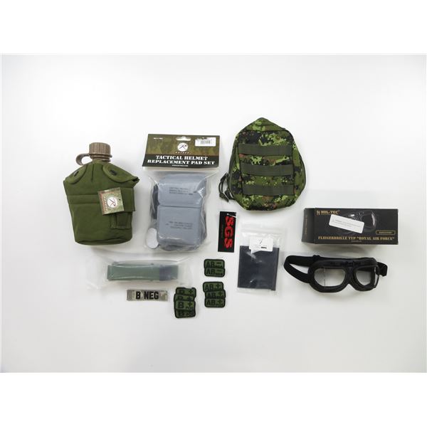 ASSORTED TACTICAL ACCESSORIES LOT