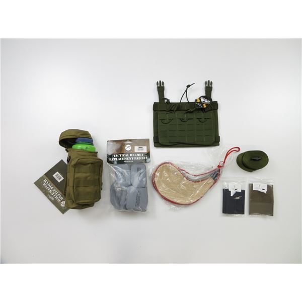 ASSORTED TACTICAL ACCESSORIES LOT