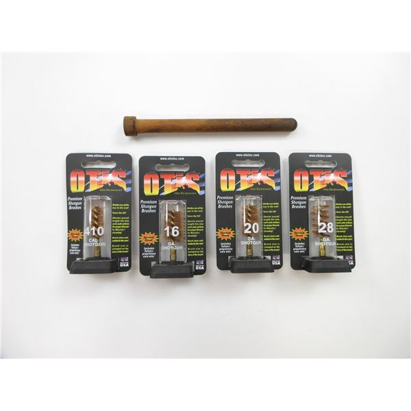 OTIS PREMIUM SHOTGUN BRUSHES LOT