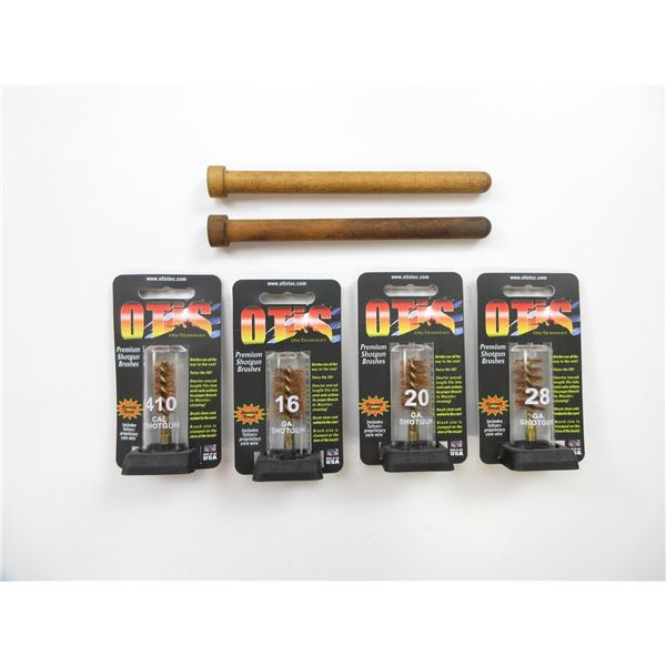 OTIS PREMIUM SHOTGUN BRUSHES LOT