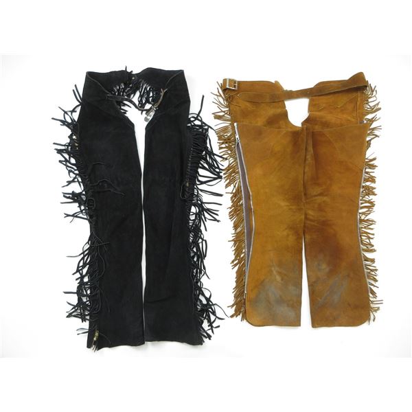 SUEDE COWBOY CHAPS LOT