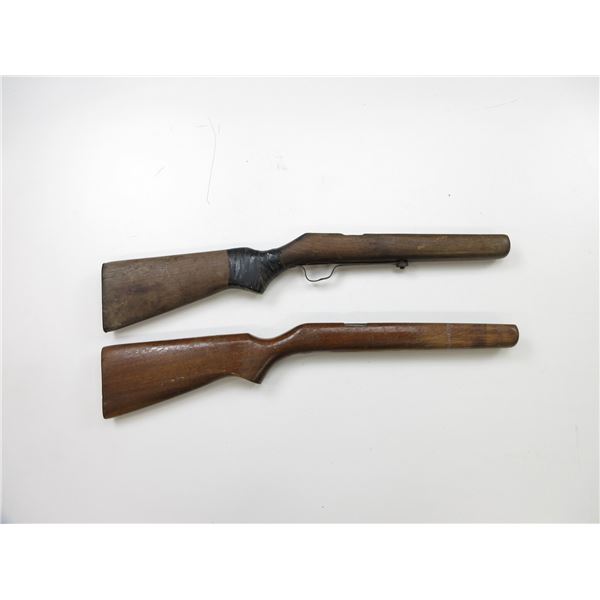 COOEY MODEL 60 WOOD STOCKS LOT