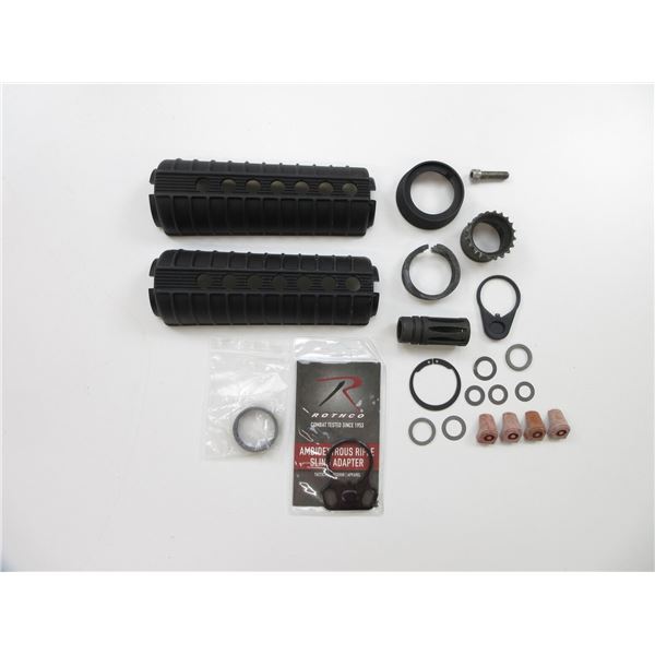 AR-15 M4 HAND GUARDS AND PARTS LOT