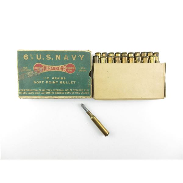 RELOADED 6MM U.S. NAVY AMMO LOT