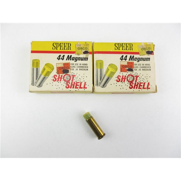 SPEER .44 MAGNUM SHOT SHELL AMMO LOT
