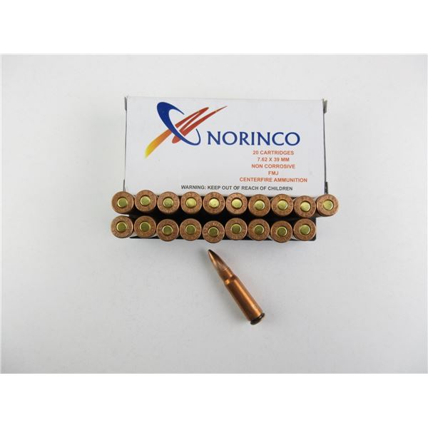 NORINCO 7.62X39MM AMMO LOT