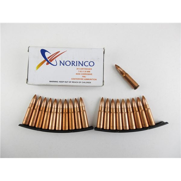 NORINCO 7.62X39MM AMMO LOT