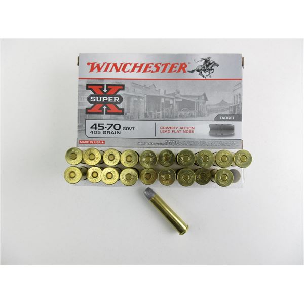 WINCHESTER .45-70 GOVT AMMO LOT