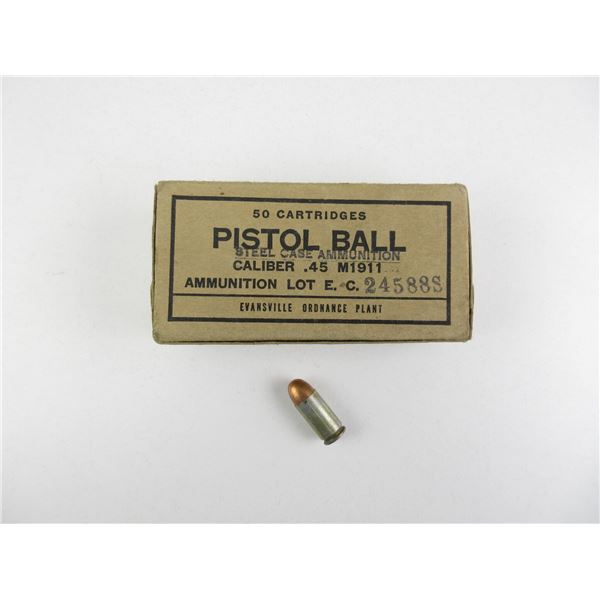 U.S. MILITARY .45 ACP AMMO LOT