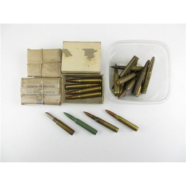 ASSORTED MILITARY AMMO LOT