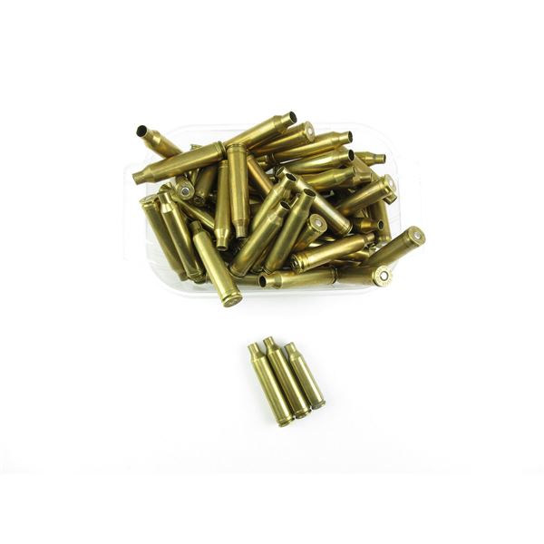 ASSORTED PRIMED BRASS RIFLE CASES LOT