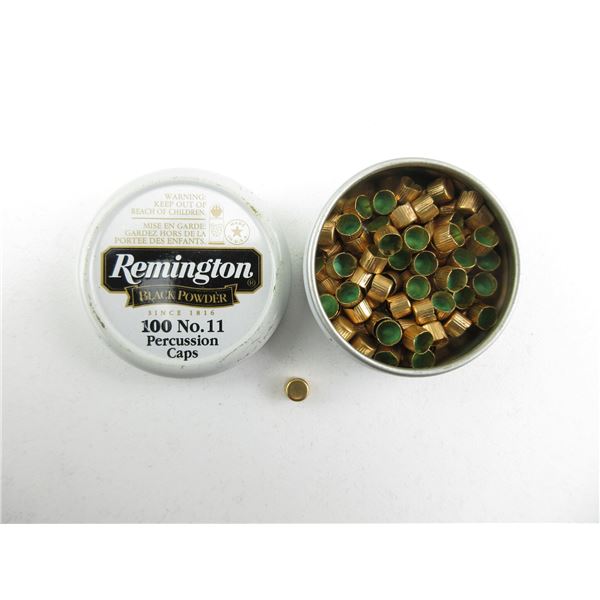 REMINGTON NO. 11 PERCUSSION CAPS LOT