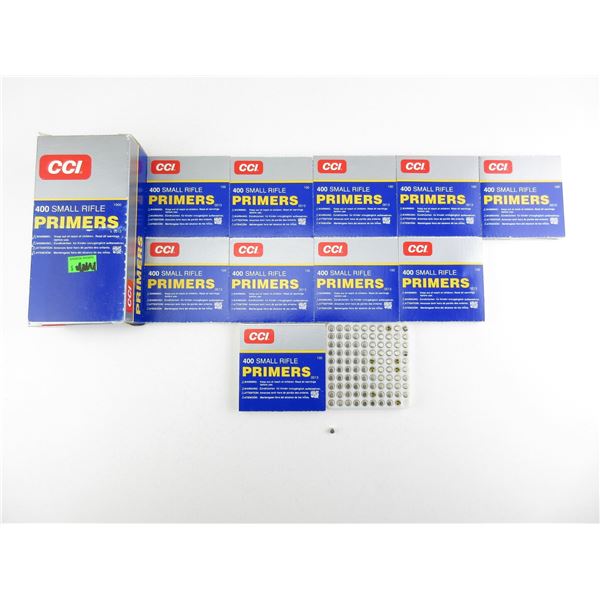 CCI 400 SMALL RIFLE PRIMERS LOT