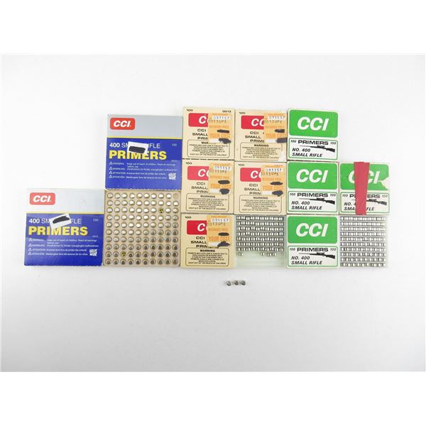 CCI 400 SMALL RIFLE PRIMERS LOT