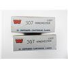 Image 2 : NEW AND USED NON-PRIMED WINCHESTER .307 WIN BRASS CASES LOT