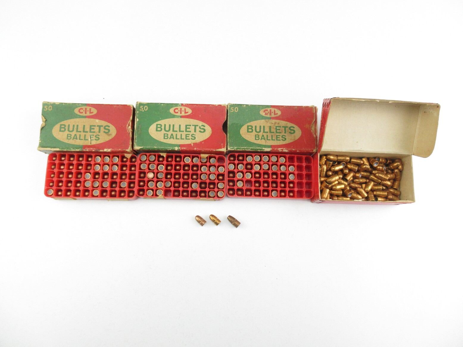 ASSORTED .25 CALIBER BULLETS LOT
