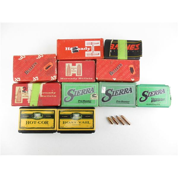 ASSORTED .270 CALIBER BULLETS LOT