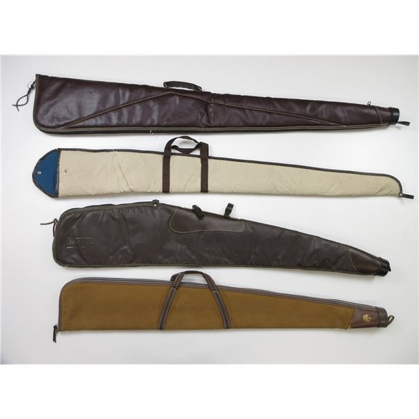 ASSORTED SOFT PADDED GUN CASES LOT