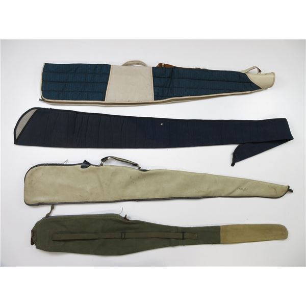 ASSORTED SOFT PADDED GUN CASES LOT