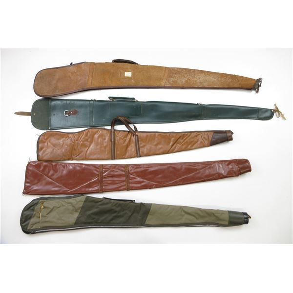 ASSORTED SOFT PADDED GUN CASES LOT