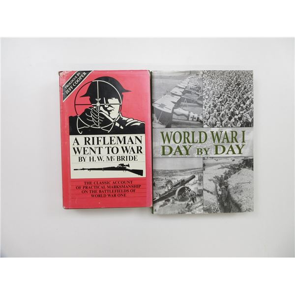 ASSORTED WWI MILITARY BOOK LOT