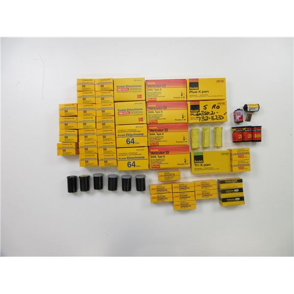 ASSORTED VINTAGE KODAK FILM LOT