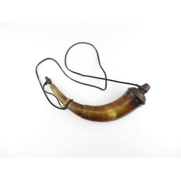 BLACK POWDER HORN