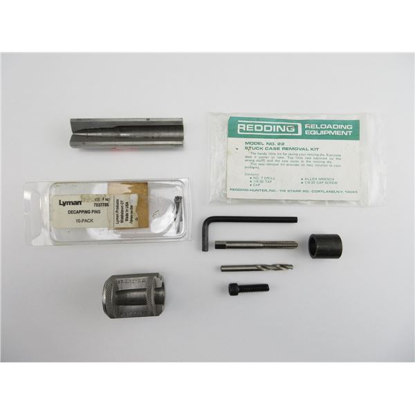 ASSORTED RELOADING ACCESSORIES LOT
