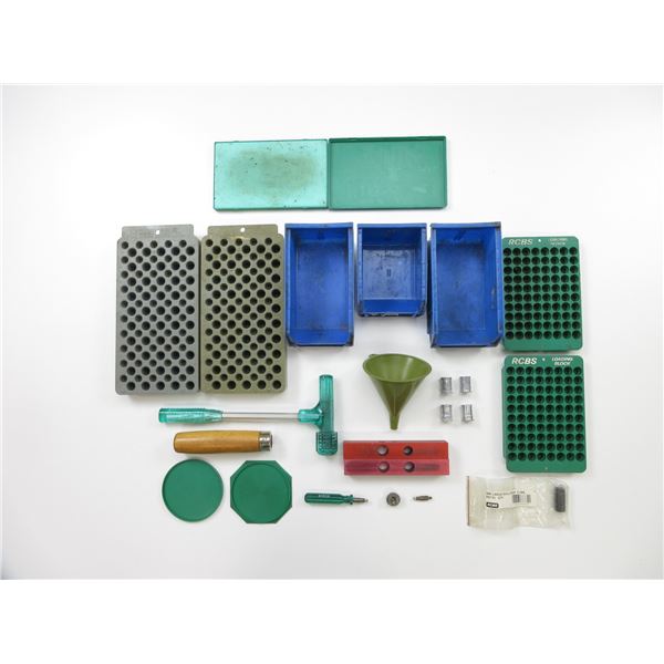 ASSORTED RELOADING ACCESSORIES LOT