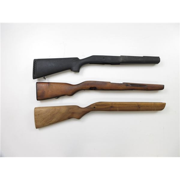 ASSORTED RIFLE STOCKS LOT