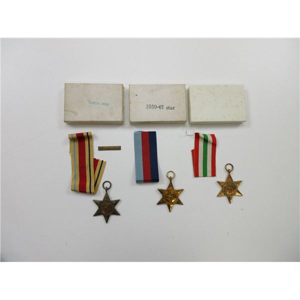 WWII CANADIAN / BRITISH MEDALS LOT