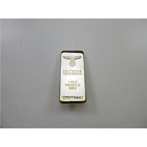 REPRODUCTION WWII GERMAN GOLD BAR