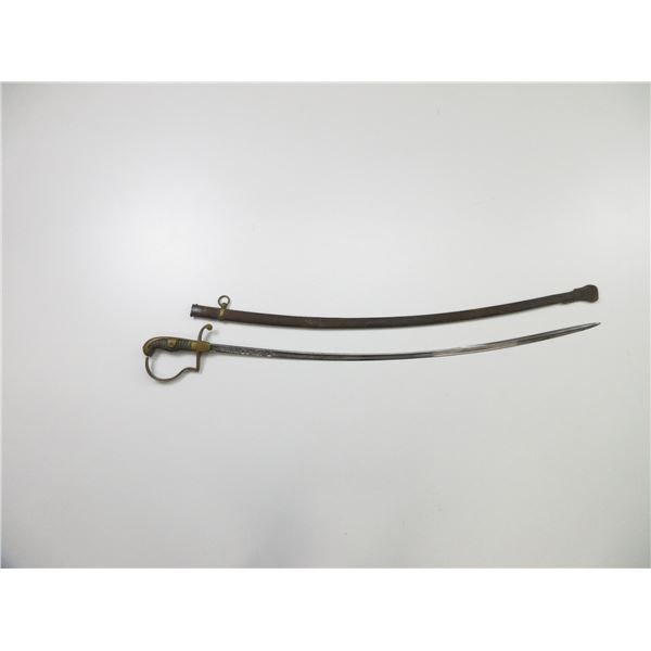 PRUSSIAN TYPE MILITARY DRESS SABRE