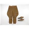 Image 1 : WWII GERMAN TYPE NSDAP JODHPUR PANTS AND SLIPPERS LOT