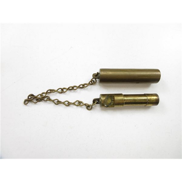 WWI CANADIAN BRASS BORE MIRROR