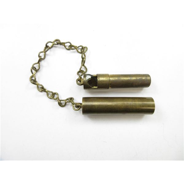WWI CANADIAN BRASS BORE MIRROR