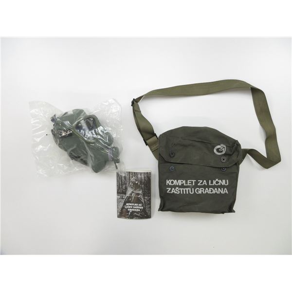 YUGOSLAVIAN M1 GAS MASK KIT
