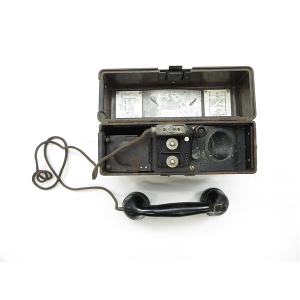 WWII GERMAN MILITARY FF33 FIELD PHONE
