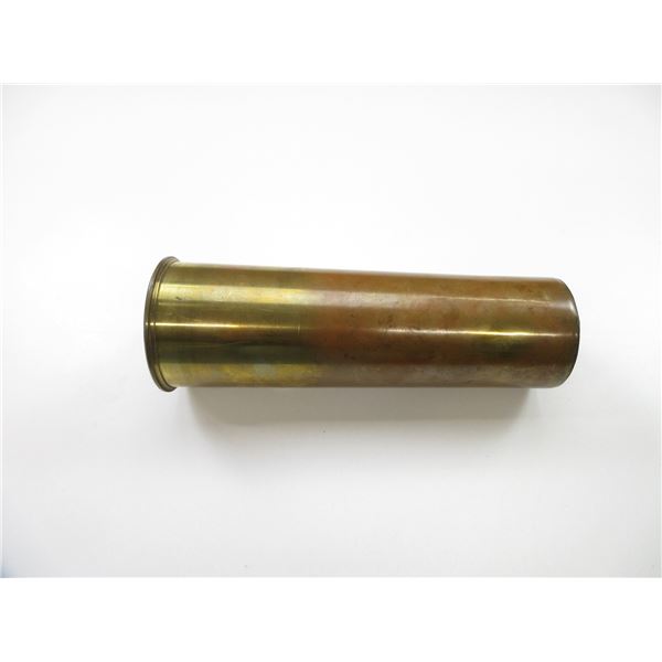 RARE WWI BRITISH 18-PDR BRASS SHELL CASING
