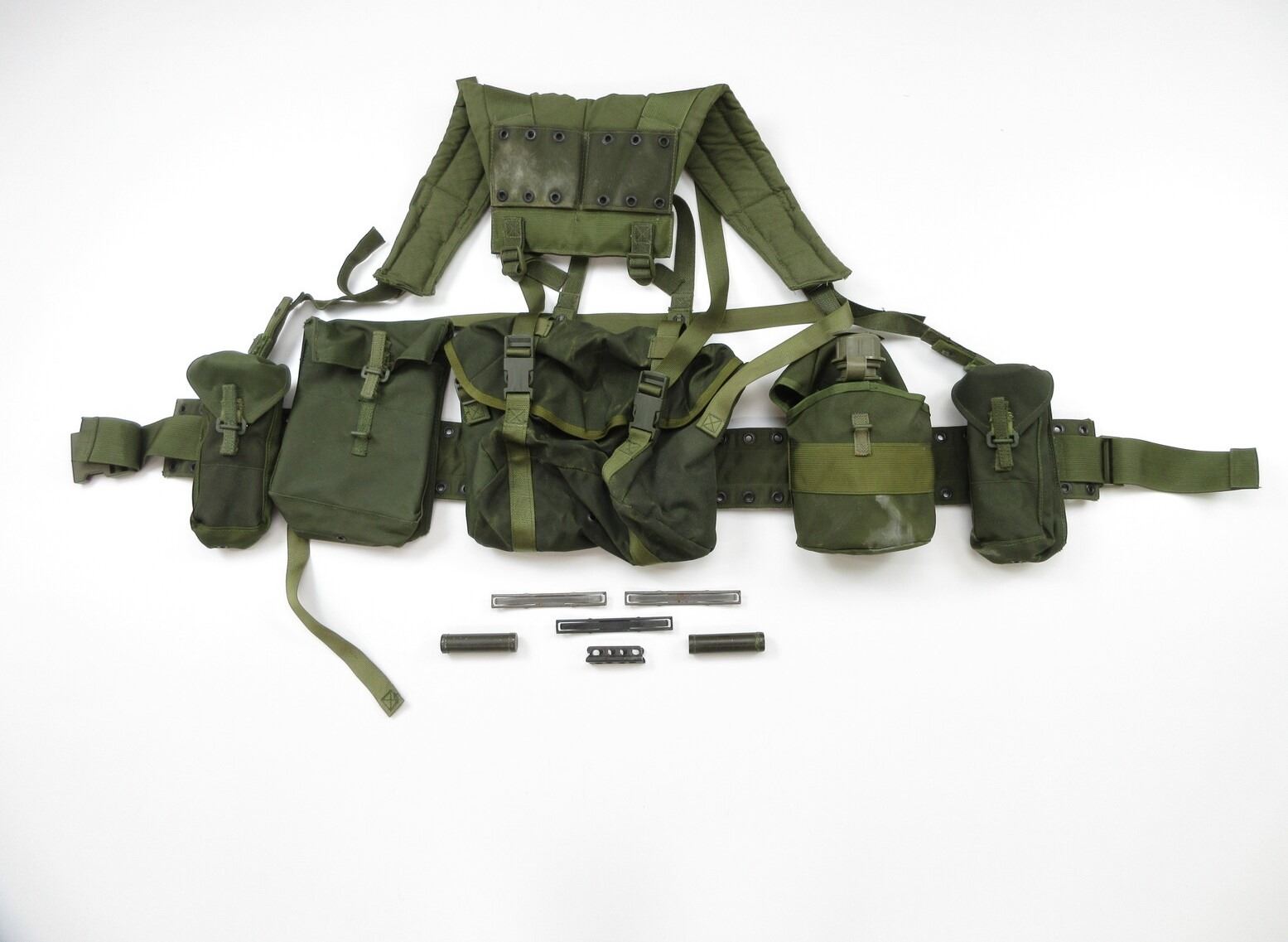 CANADIAN MILITARY 82 PATTERN WEBBING, POUCHES, ETC. LOT - Switzer's ...