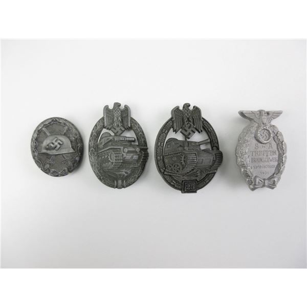 REPRODUCTION WWII GERMAN BADGE LOT